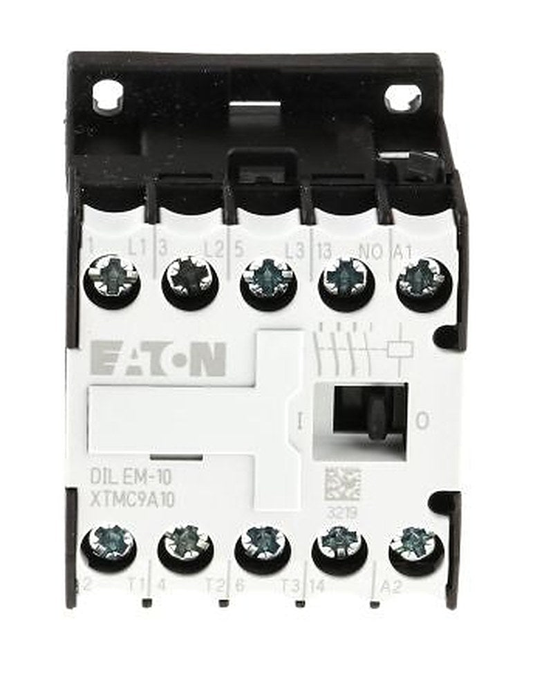 Eaton DILEM Contactor, 230V ac Coil, 3-Pole, 9 A, 4 kW 230V ac, 3 NO, 400V ac
