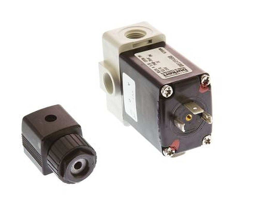 Burkert Solenoid Valve 061321, 2 Port, NC, 24V dc 1/4 in G, 6.35 mm