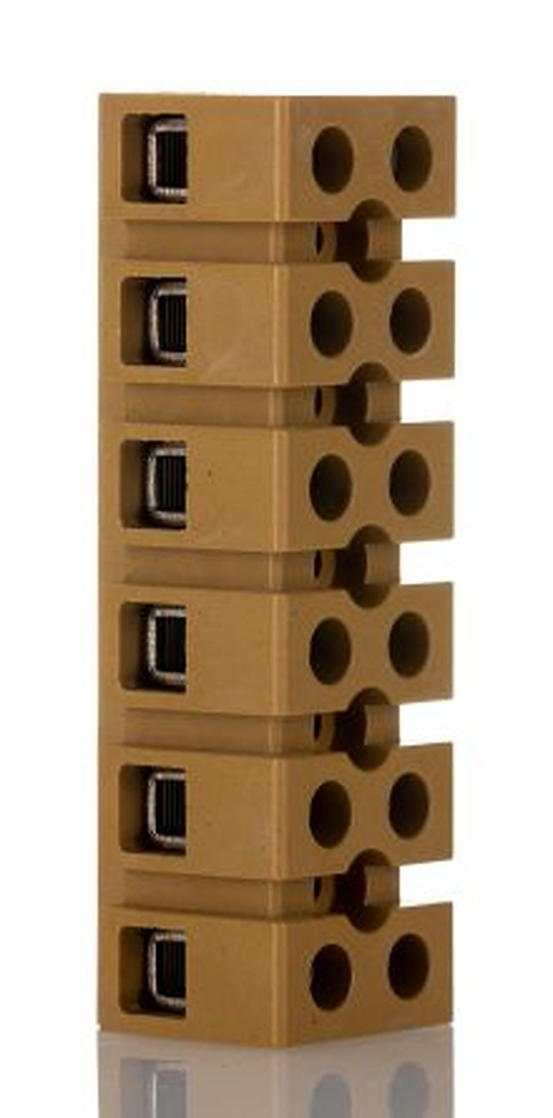 Weidmüller MK 6/6 Series Terminal Strip, 12-Way, 10AWG, 22 AWG Wire, 41A Screw