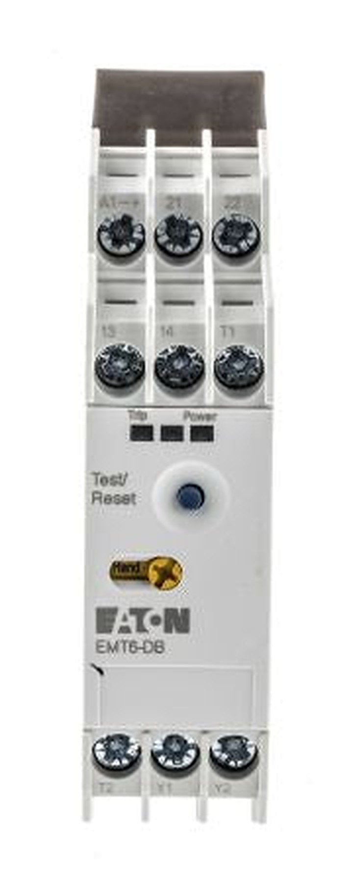 Eaton, EMT6 Overload Relay 1 NO/1 NC, 3A F.L.C, 3A Contact Rating, 2 W, 240V ac/dc