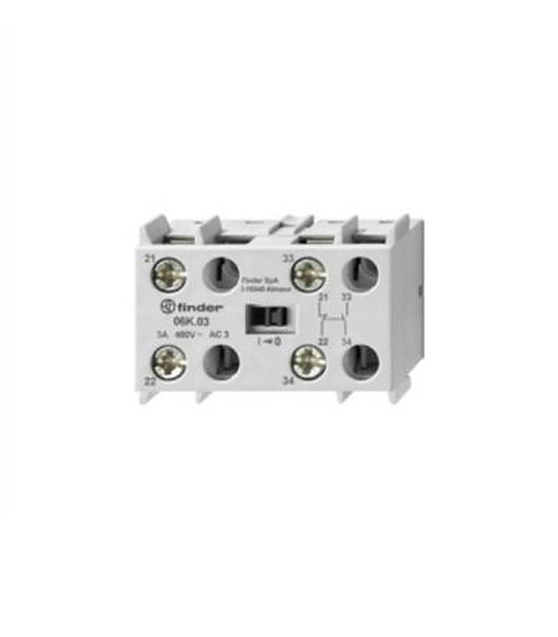 Finder 6K Contactor, 127V Coil, 1-Pole, 2 A 127V, 1 NO/1 NC, 24V