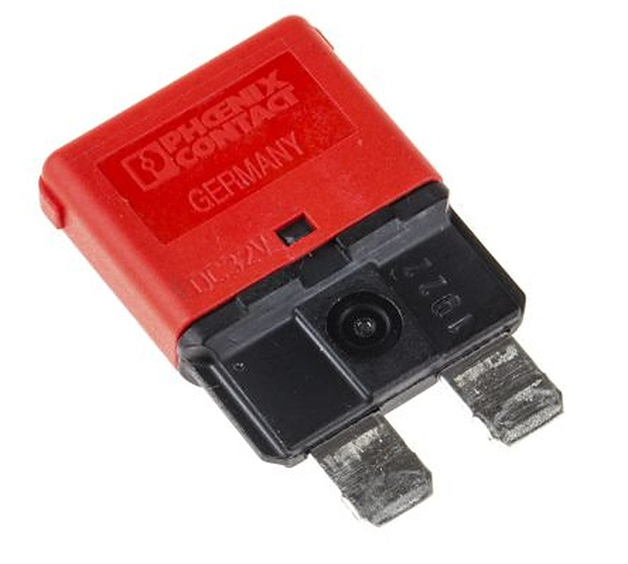 Phoenix Contact TCP 10/DC32V Thermal Circuit Breaker - 1-Pole, Base, 10A Current Rating, 150 A, 32V ac, 32 V dc