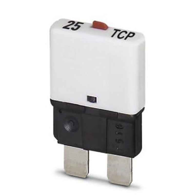 Phoenix Contact TCP 25/DC32V Thermal Circuit Breaker - 1-Pole, Base, 25A Current Rating, 150 A, 32 V dc