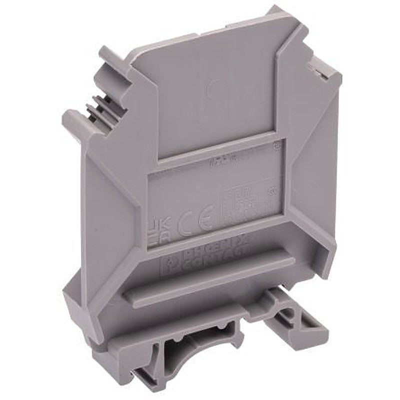 Phoenix Contact 0704076 UHSK/S 2000 Series Feed Through Terminal Block Grey, 0.5mm², 10 mm², 1-Level, Screw, ATEX