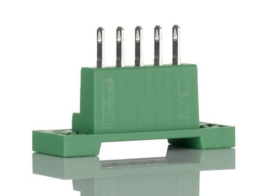 Phoenix Contact DFK-MSTB 2.5/5-G-5.08 Series Pluggable Terminal Block, 5-Contact, 5.08 mm Pitch, 1 Row, 0707277