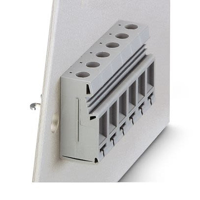 Phoenix Contact VDFK Series Panel Feed Through Terminal Plug, 2-Contact, 10 mm Pitch, 1 Row
