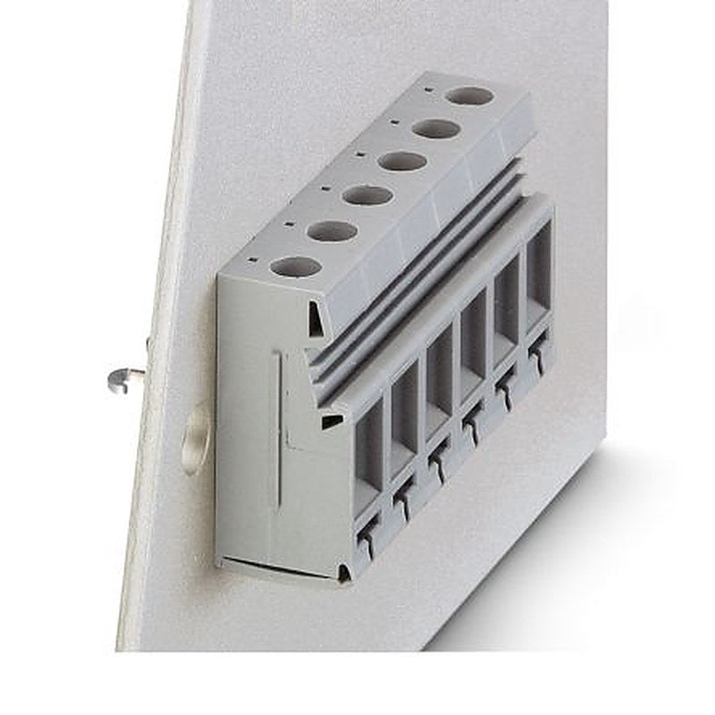 Phoenix Contact VDFK 6 GNYE Series 0° Feed Through Terminal Block, 2 Contact(s), 10 mm Pitch, 1 Row