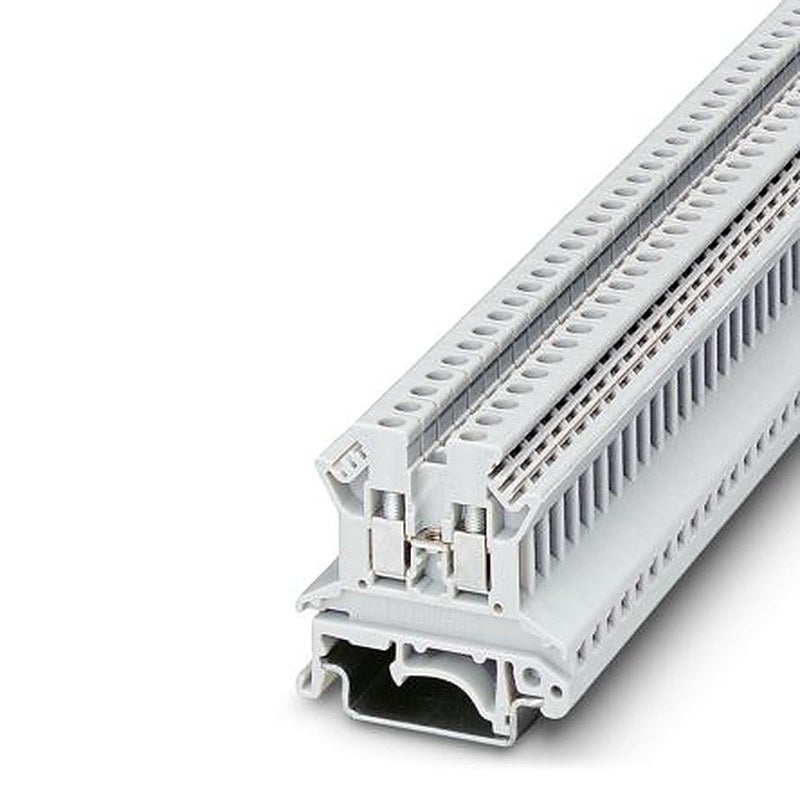 Phoenix Contact 0719090 UK 2.5 N WH Series Feed Through Terminal Block White, 2.5mm², 1-Level, Screw