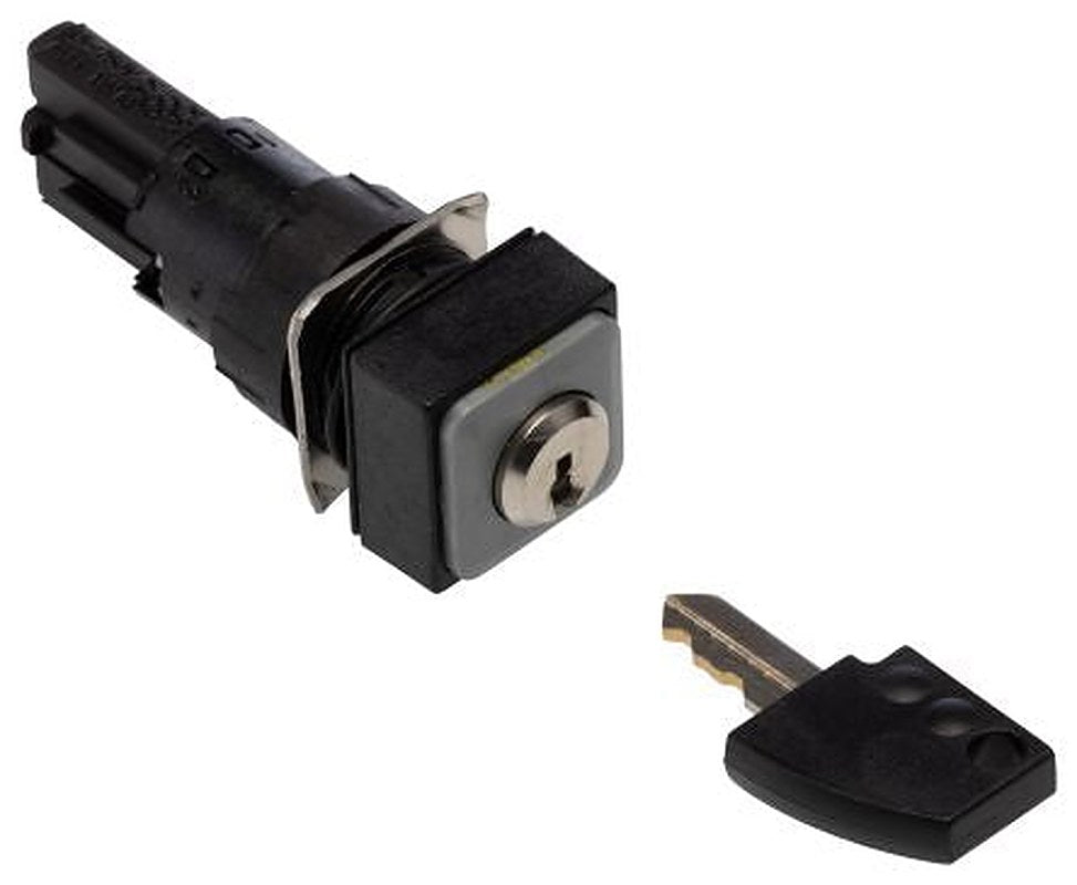 Eaton RMQ16 3-position Key Operator Key Switch Head, Maintained, 16 mm Cutout