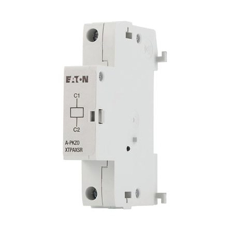 Eaton Shunt Release, 1 NO/1 NC, A-PKZ0, Side, 073203 A-PKZ0(110VDC)