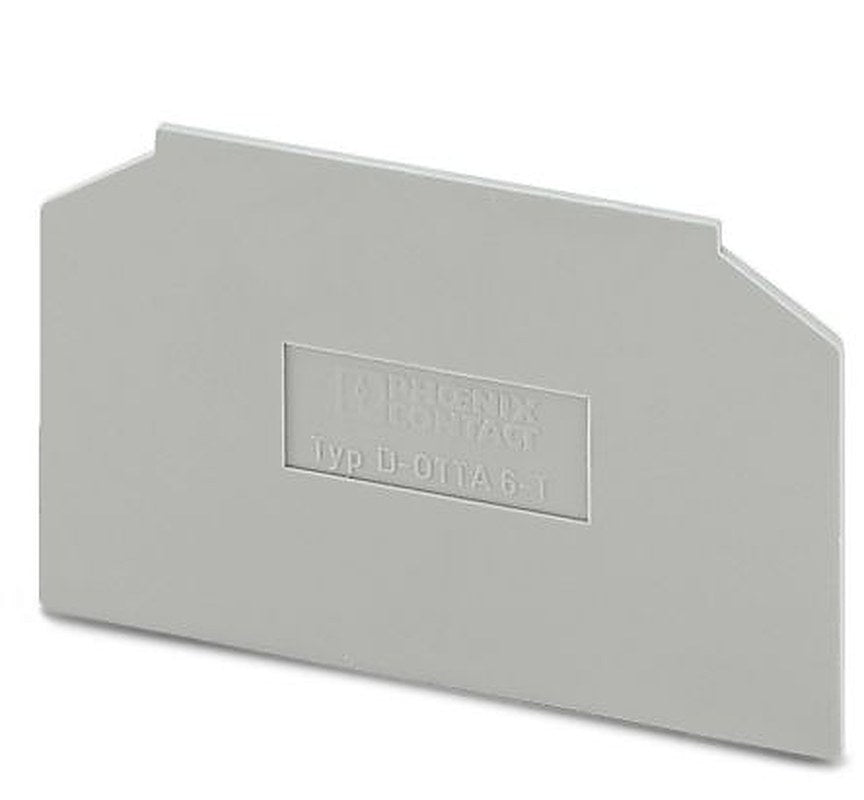 Phoenix Contact D-OTTA Series End Cover for Use with DIN Rail Terminal Blocks