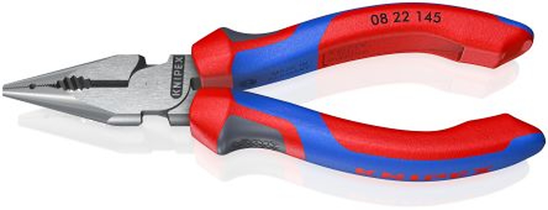 Knipex 1-Piece Combination Plier Pointed, 145 mm Overall