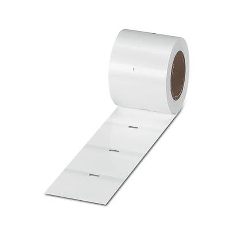Phoenix Contact White Label Roll, 62 mm Width, 250 Per Roll Qty, 46 mm