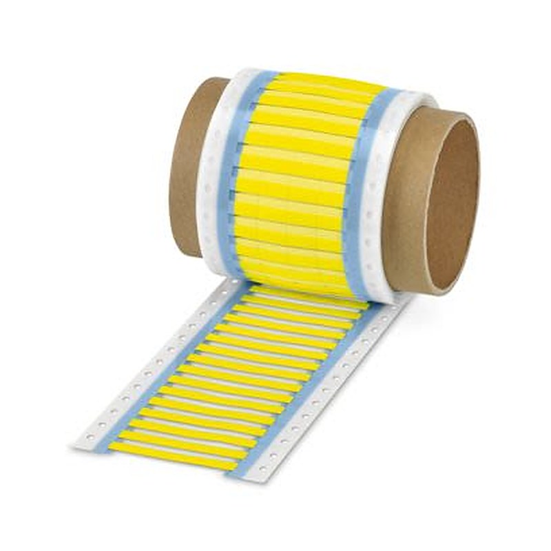 Phoenix Contact Polyolefin Yellow Cable Marker, 15mm Length 3.2 mm Cable Diameter, WMS Series