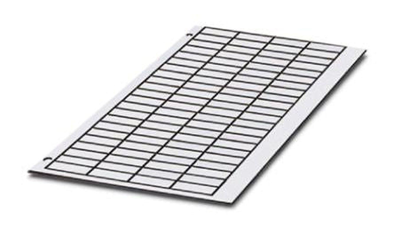 Phoenix Contact Panel Marker, 30 mm Length, 30 mm Height 0806961 White