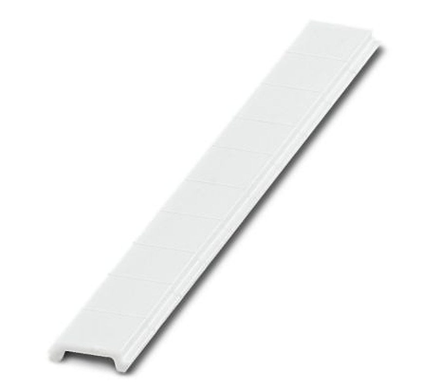 Phoenix Contact, ZBF 5/WH-100:UNBEDRUCKT Polyamide Zack Strip for use with Terminal Block