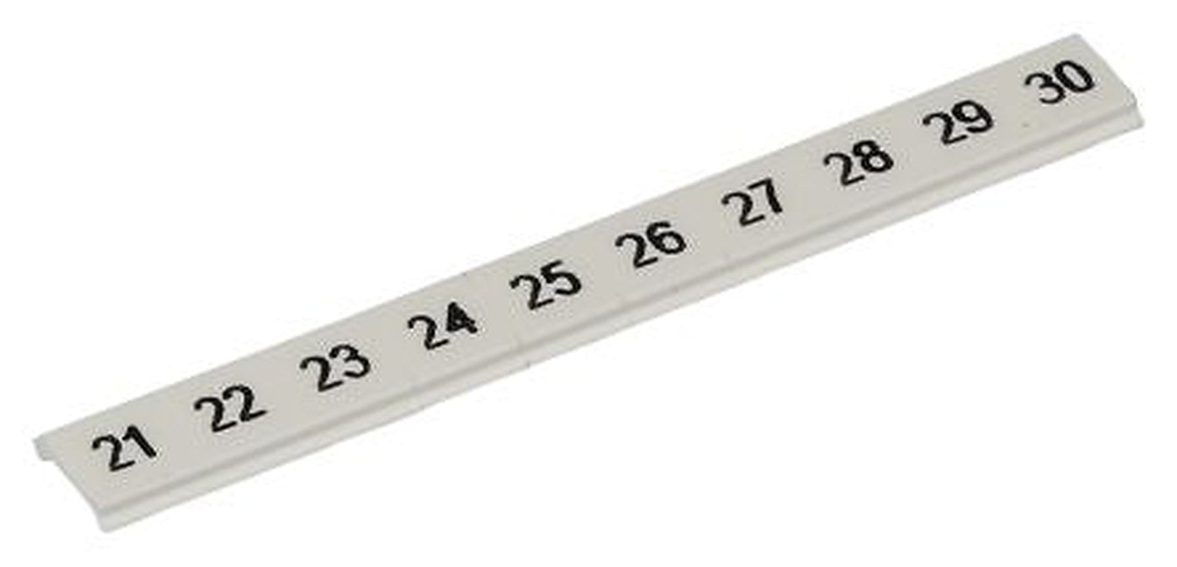 Phoenix Contact, ZBF5.LGS:21-30 Polyamide Zack Marker Strip for use with Terminal Block