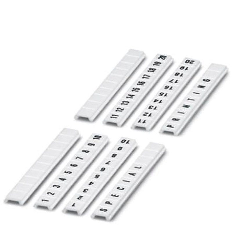 Phoenix Contact, ZBF5.LGS:71-80 Polyamide Marker Strip for use with Terminal Block