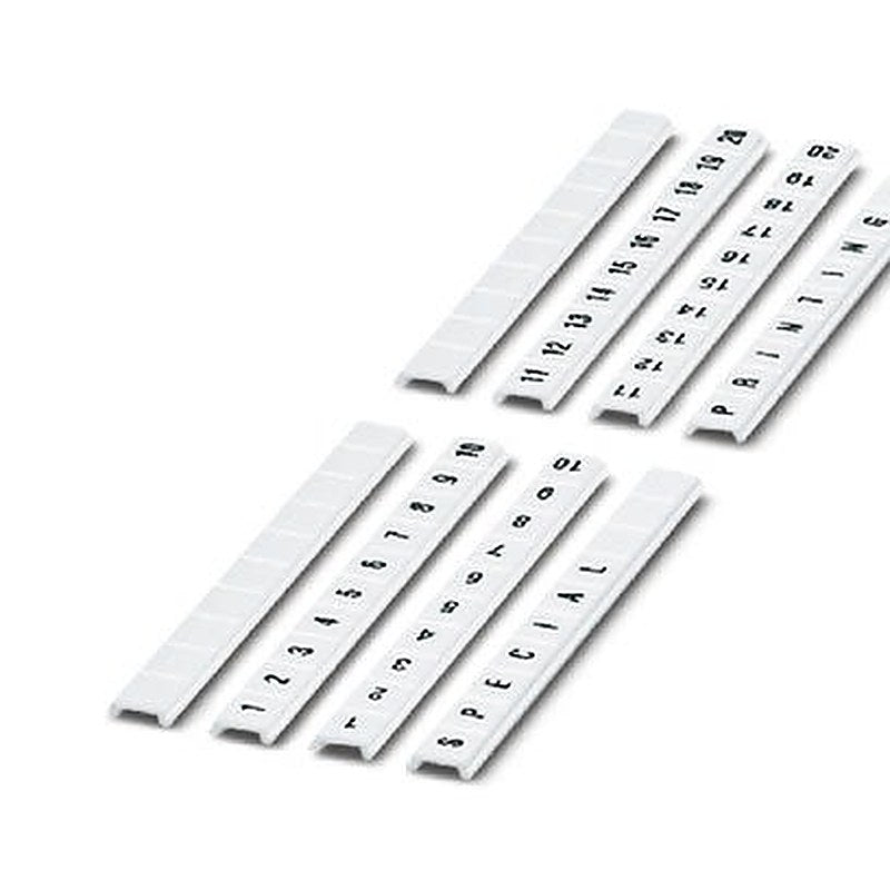 Phoenix Contact, ZBF Polyamide Marker Strip for use with Terminal Block