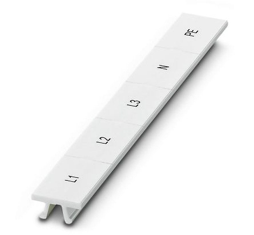 Phoenix Contact, ZB 18.LGS:L1-N.PE Polyamide Marker Label for use with Terminal Block