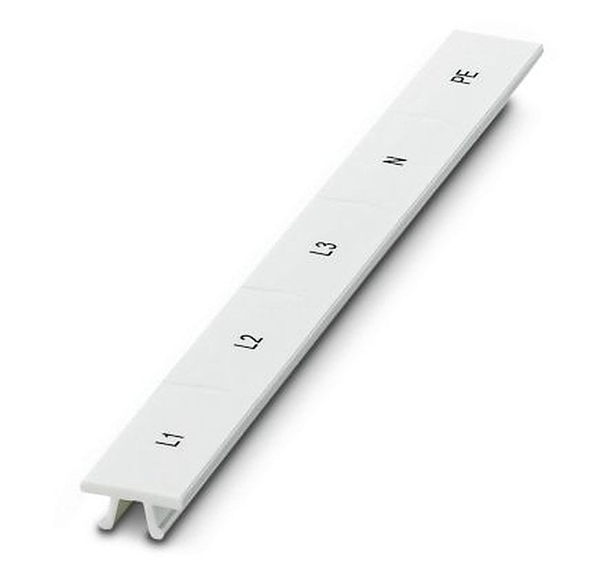 Phoenix Contact, ZB 22.LGS:L1-N.PE Polyamide Marker Label for use with Terminal Block