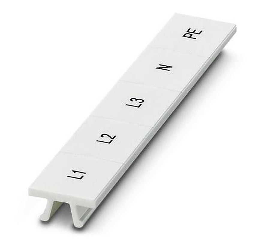 Phoenix Contact, ZB 12.LGS:L1-N.PE Polyamide Marker Label for use with Terminal Block