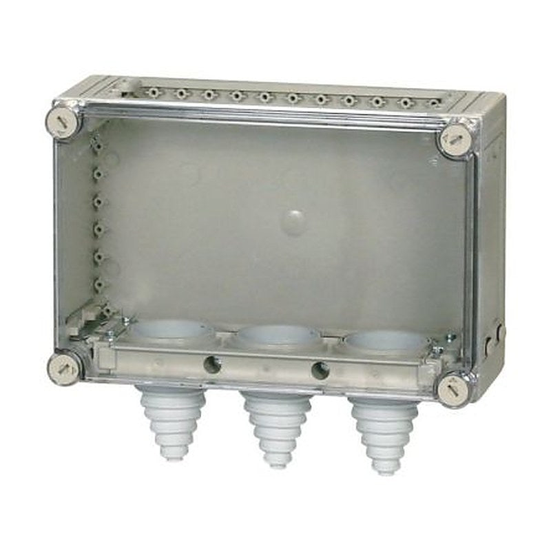 Eaton Eaton xEnergy Series Light Grey Plastic General Purpose Enclosure, IP65, IK10 250 mm, 150 mm, 375 mm