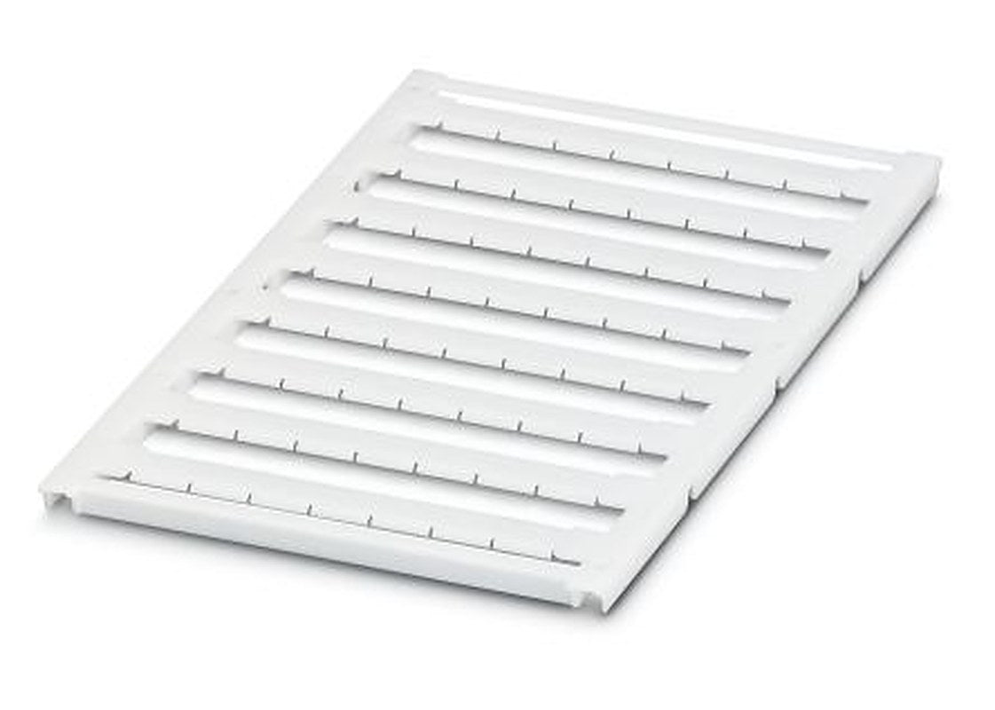 Phoenix Contact, UC-TMF 8 Polyamide Terminal Marker for use with Modular Terminal Block