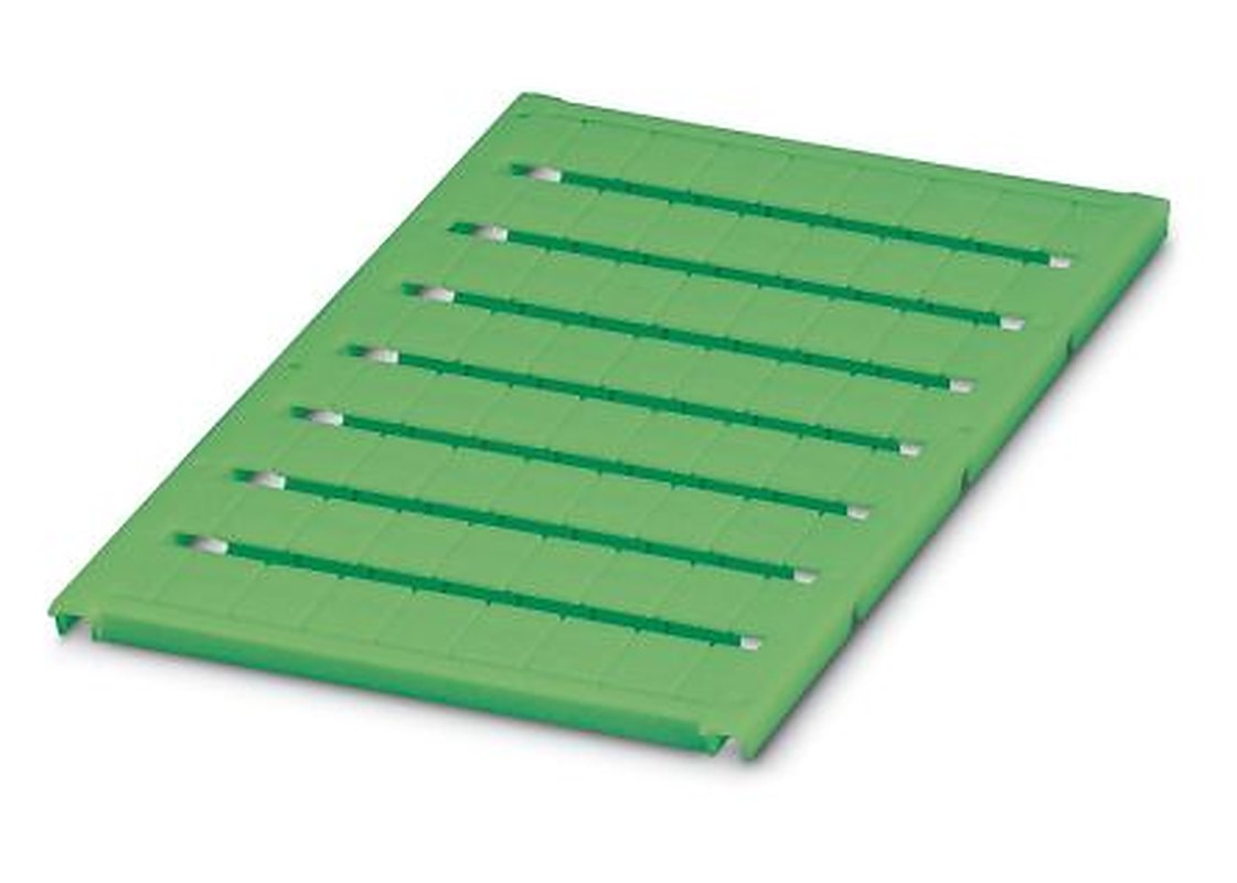 Phoenix Contact, UC-TM8 GN Polyamide Marker Label for use with Terminal Block