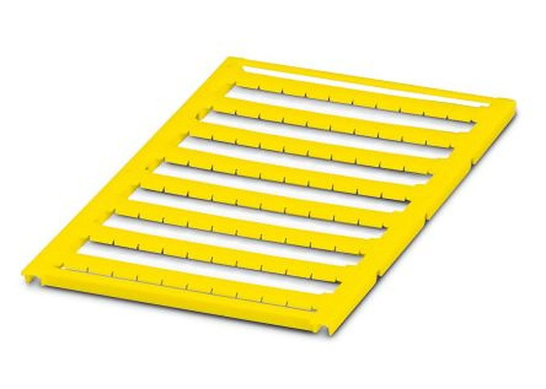Phoenix Contact, UC-TMF6 YE Polyamide Marker Label for use with Terminal Block