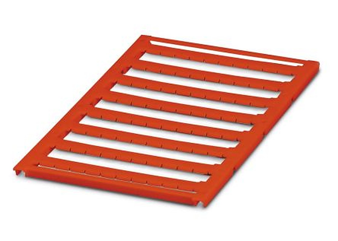 Phoenix Contact, UC-TMF6 RD Polyamide Marker Label for use with Terminal Block