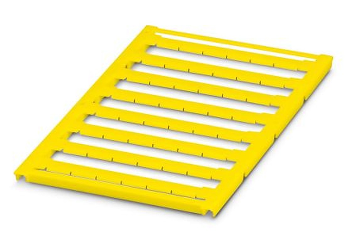 Phoenix Contact, UC-TMF 10 YE Polyamide Marker Label for use with Terminal Block