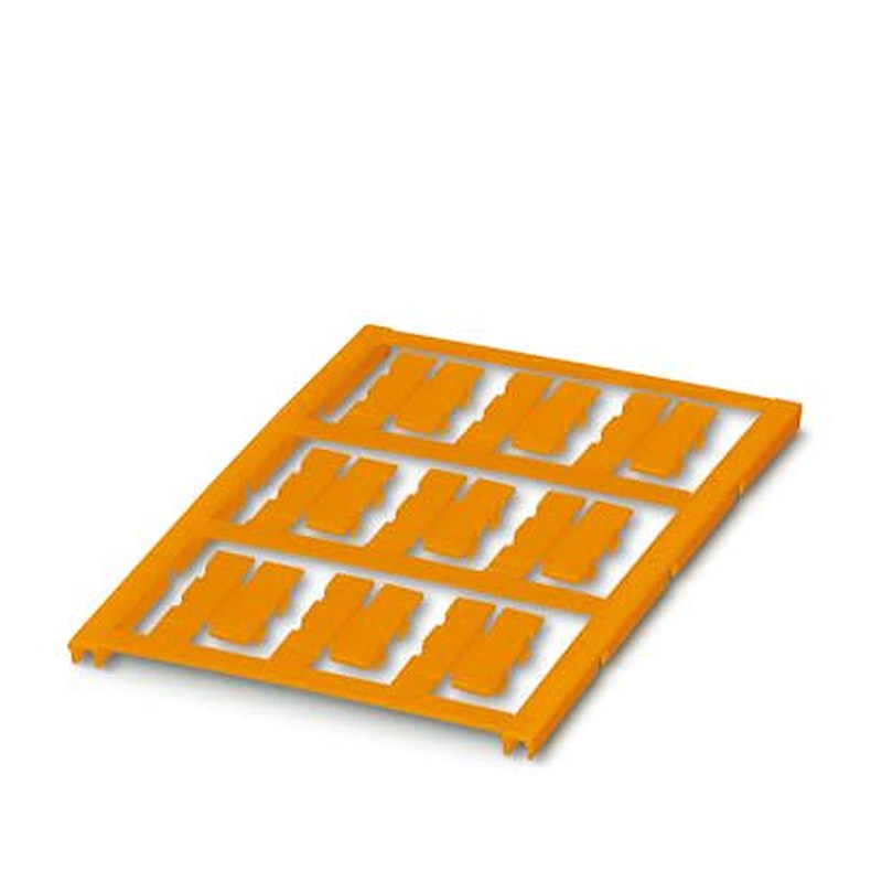 Phoenix Contact UC-WMC Clip-On Cable Marker, Orange, 4.4 mm Cable Orange, 2.8 mm Cable, 0818878