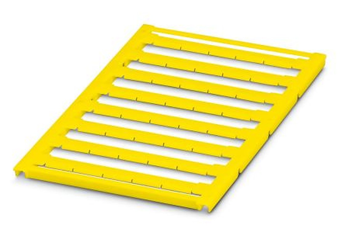 Phoenix Contact, UC-TMF 12 YE Polyamide Marker Label for use with Terminal Block