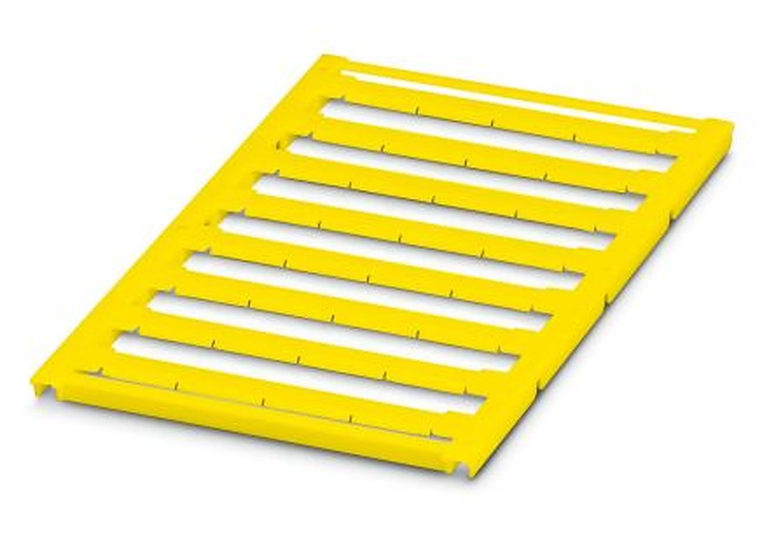 Phoenix Contact, UC-TMF 16 YE Polyamide Marker Label for use with Terminal Block