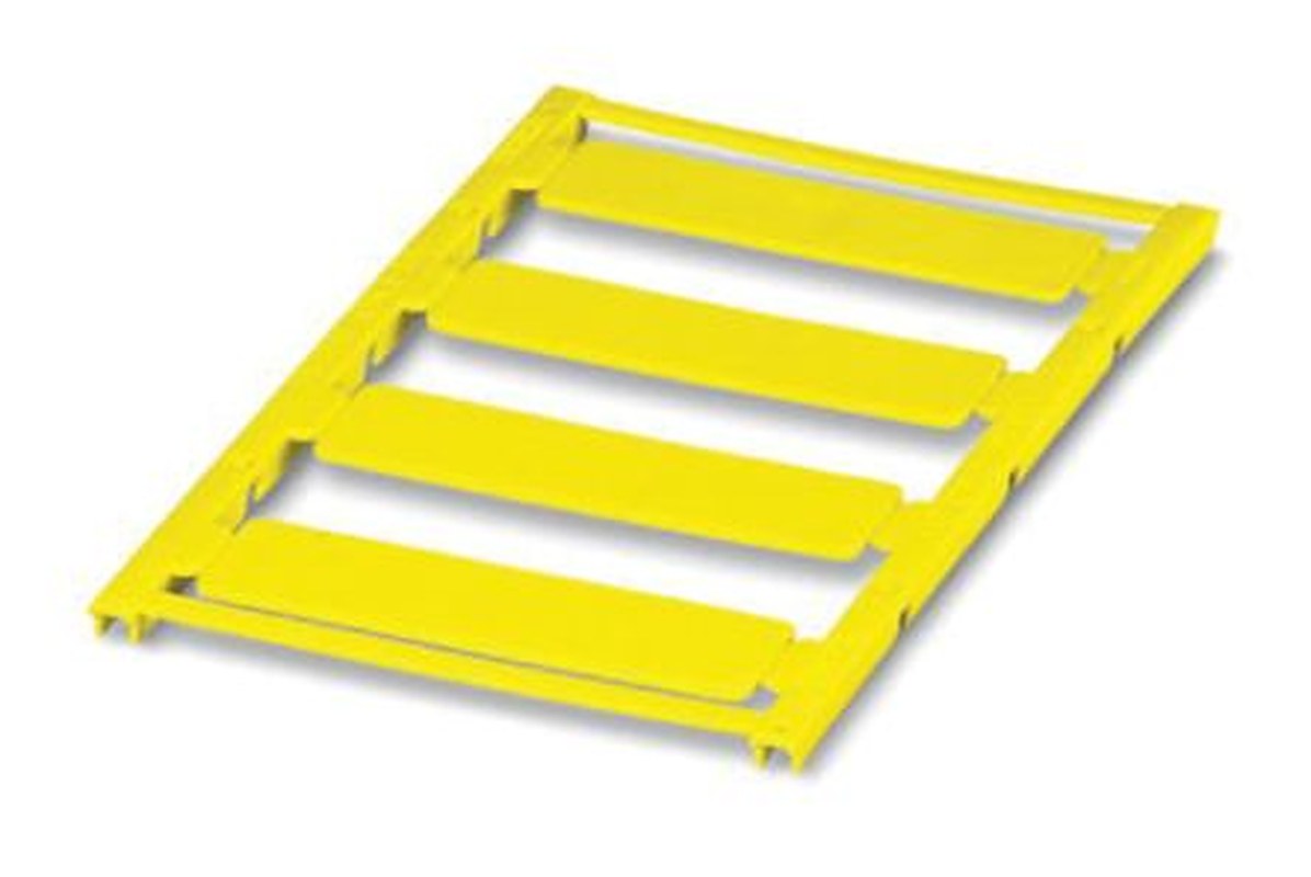 Phoenix Contact Panel Marker, 60 mm Length 0822644 Yellow