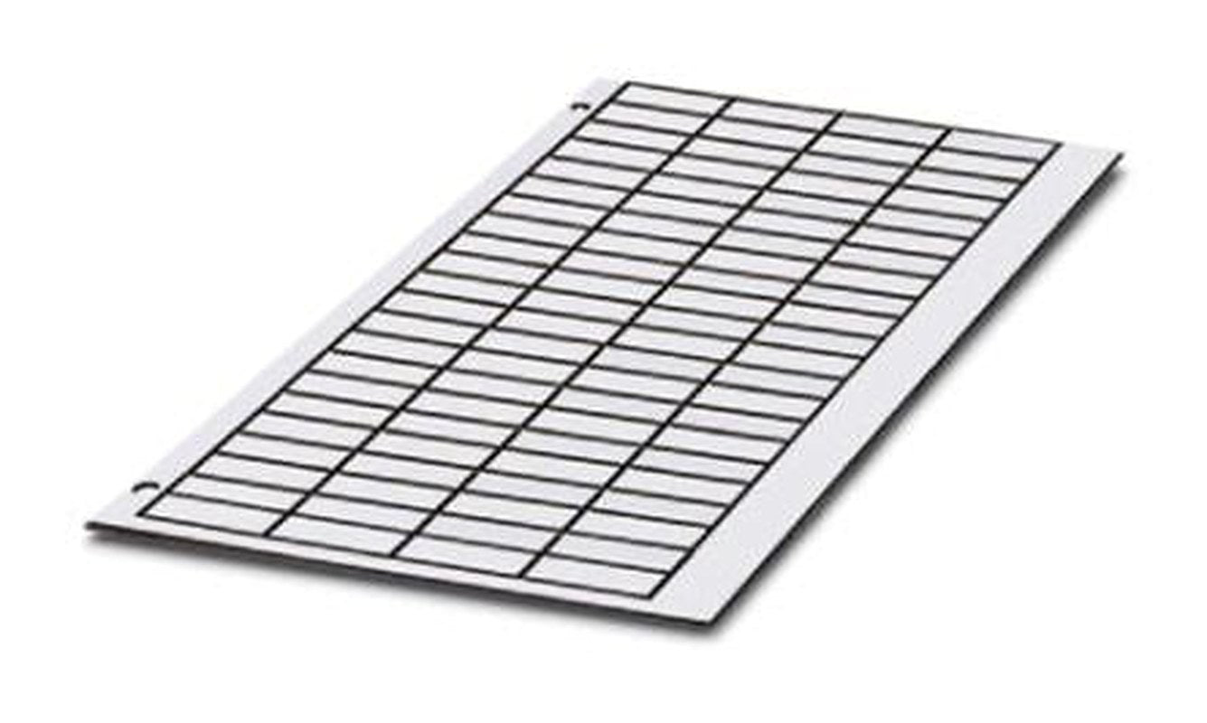 Phoenix Contact Panel Marker, 60 mm Length 0824202 White, Red