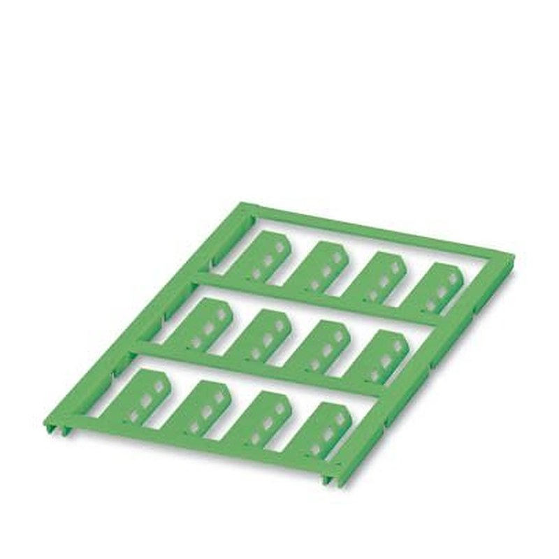 Phoenix Contact UC-WMTBA Cable Marker, Green, Pre-printed "0", 0825343 Flammability rating according to UL 94 V2