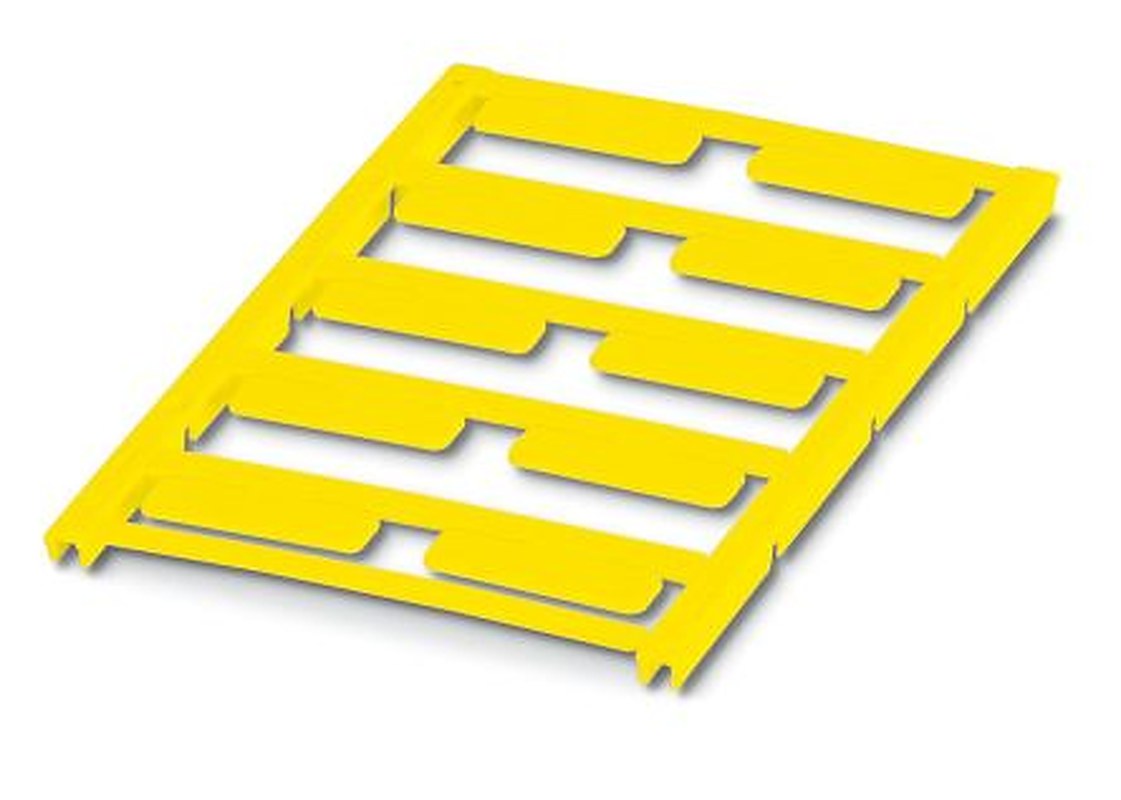 Phoenix Contact, UC-EMP (27X8) YE Polyamide Terminal Block Marker for use with Terminal Block