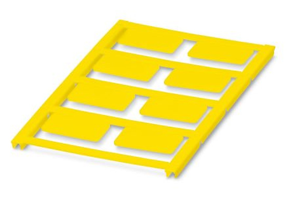 Phoenix Contact, UC-EMP (27X15) YE Polyamide Terminal Block Marker for use with Terminal Block