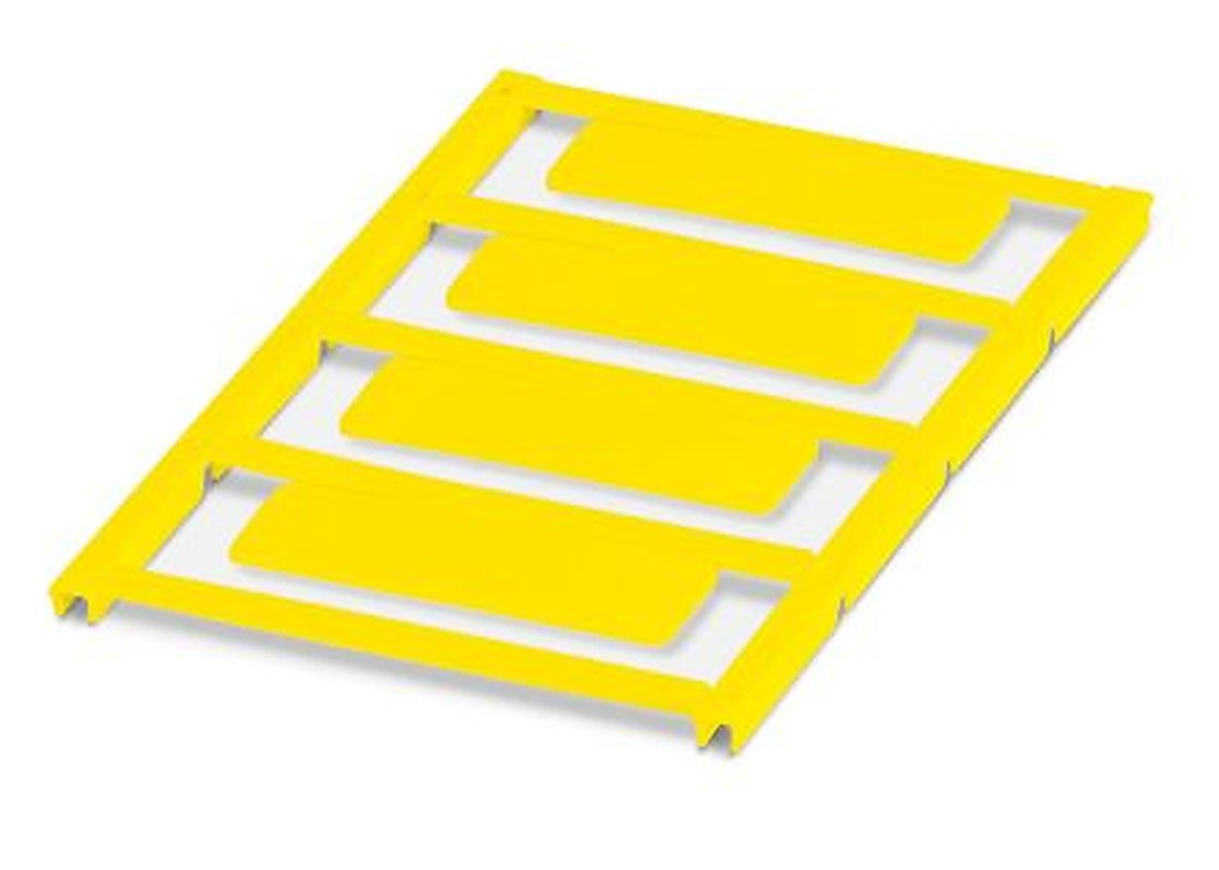 Phoenix Contact, UC-EMP (49X15) YE Polyamide Terminal Block Marker for use with Terminal Block