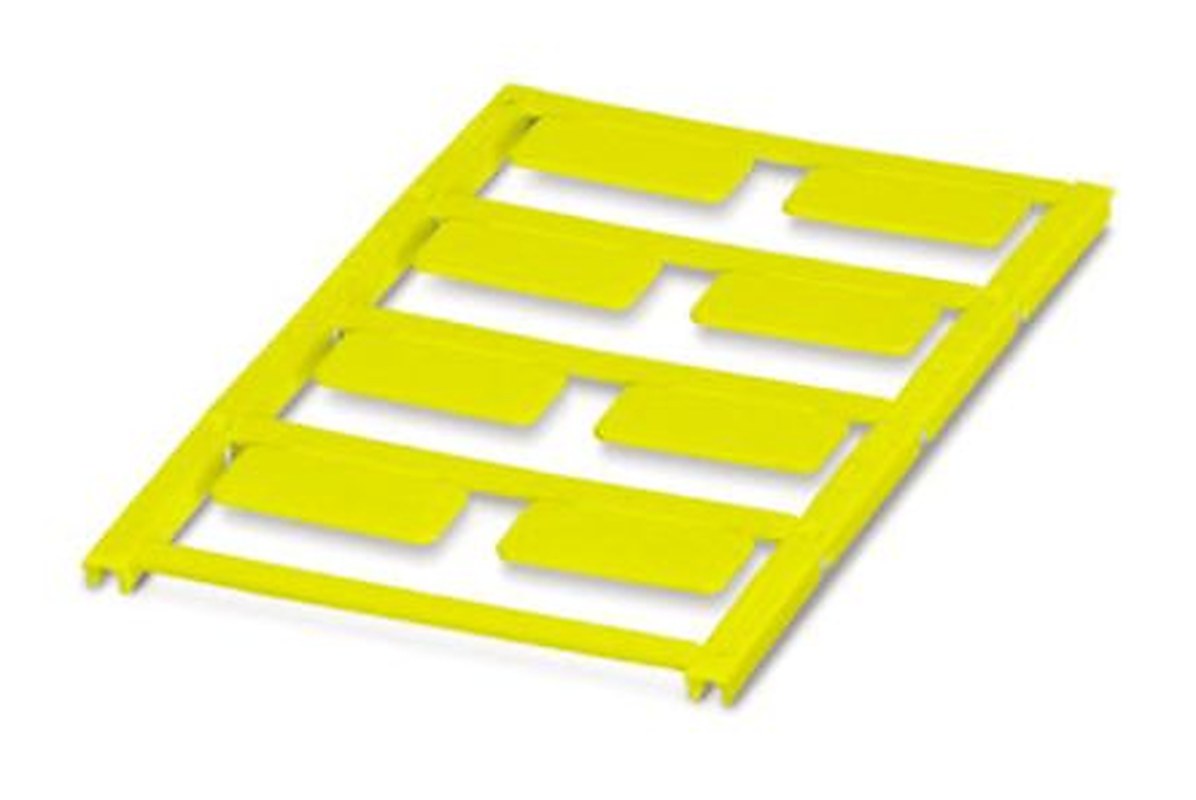 Phoenix Contact Panel Marker, 27 mm Length 0825470 Yellow