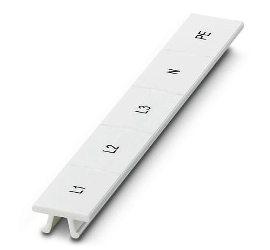 Phoenix Contact, ZB 16.LGS:L1-N.PE Polyamide Zack Strip for use with Terminal Block