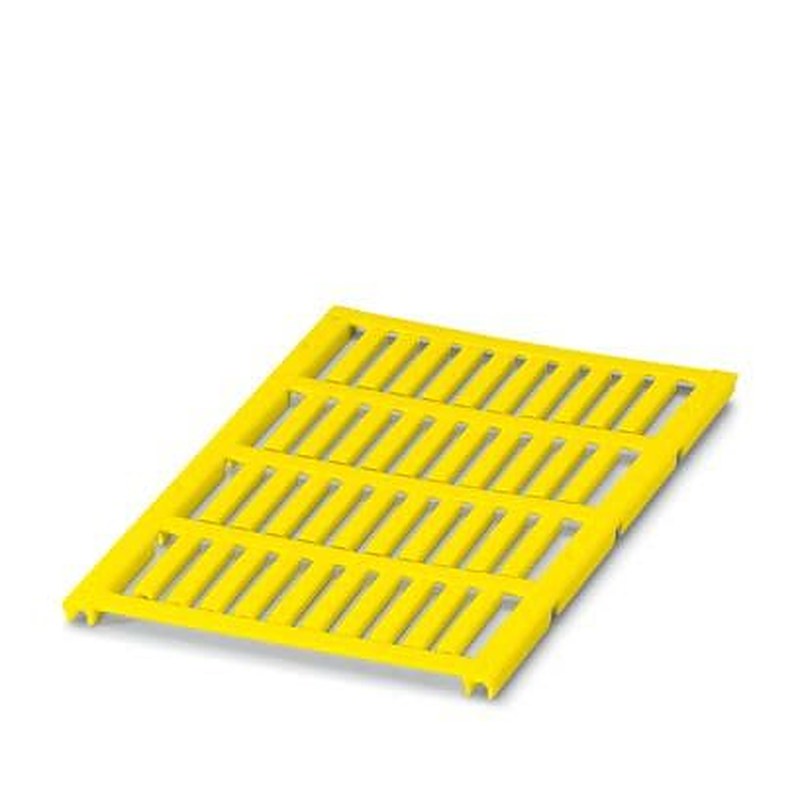 Phoenix Contact UC-WMC Cable Binder Cable Marker, Yellow, Pre-printed "0", 2.1 mm Cable Yellow, 1.6 mm Cable, 0827549