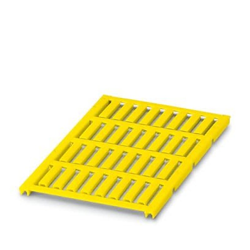 Phoenix Contact UC-WMCO Slide-On Cable Marker, Yellow, Pre-printed "0", 3.6 mm Cable Yellow, 2.9 mm Cable, 0827597