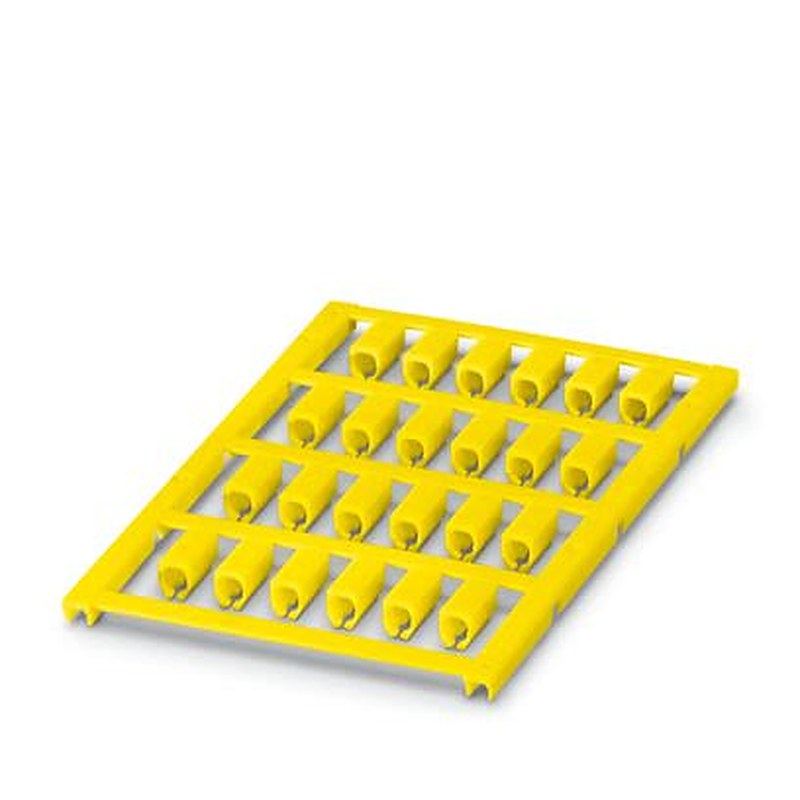 Phoenix Contact UC-WMCO Cable Marker, Yellow, Pre-printed "0", 0827734 Flammability rating according to UL