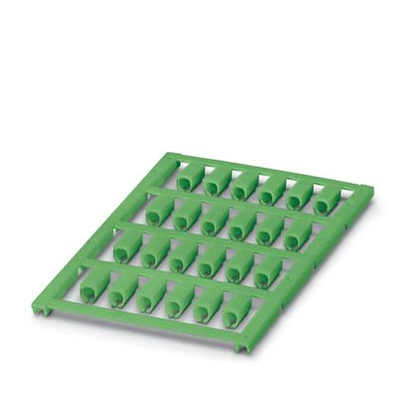 Phoenix Contact UC-WMCO Cable Marker, Green, Pre-printed "0", 0827736 Flammability rating according to UL 94 V2