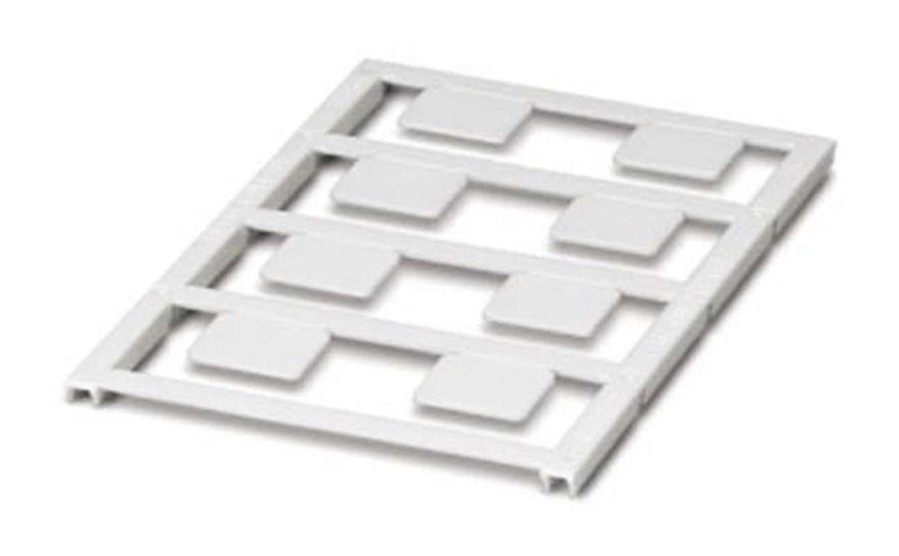 Phoenix Contact Panel Marker, 17 mm Length 0827885 White