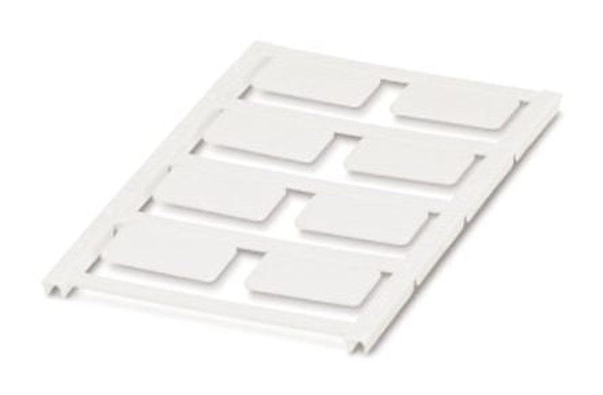 Phoenix Contact Panel Marker, 27 mm Length 0827894 White