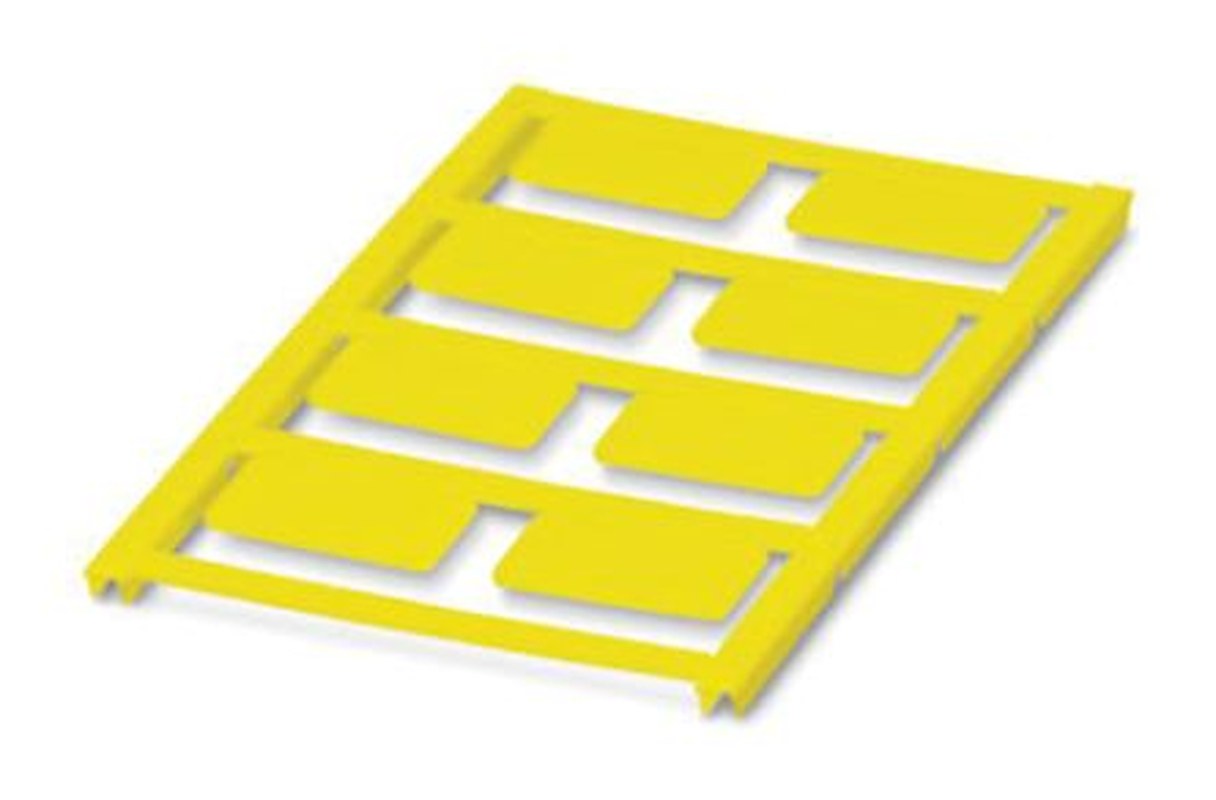Phoenix Contact Panel Marker, 27 mm Length 0827895 Yellow